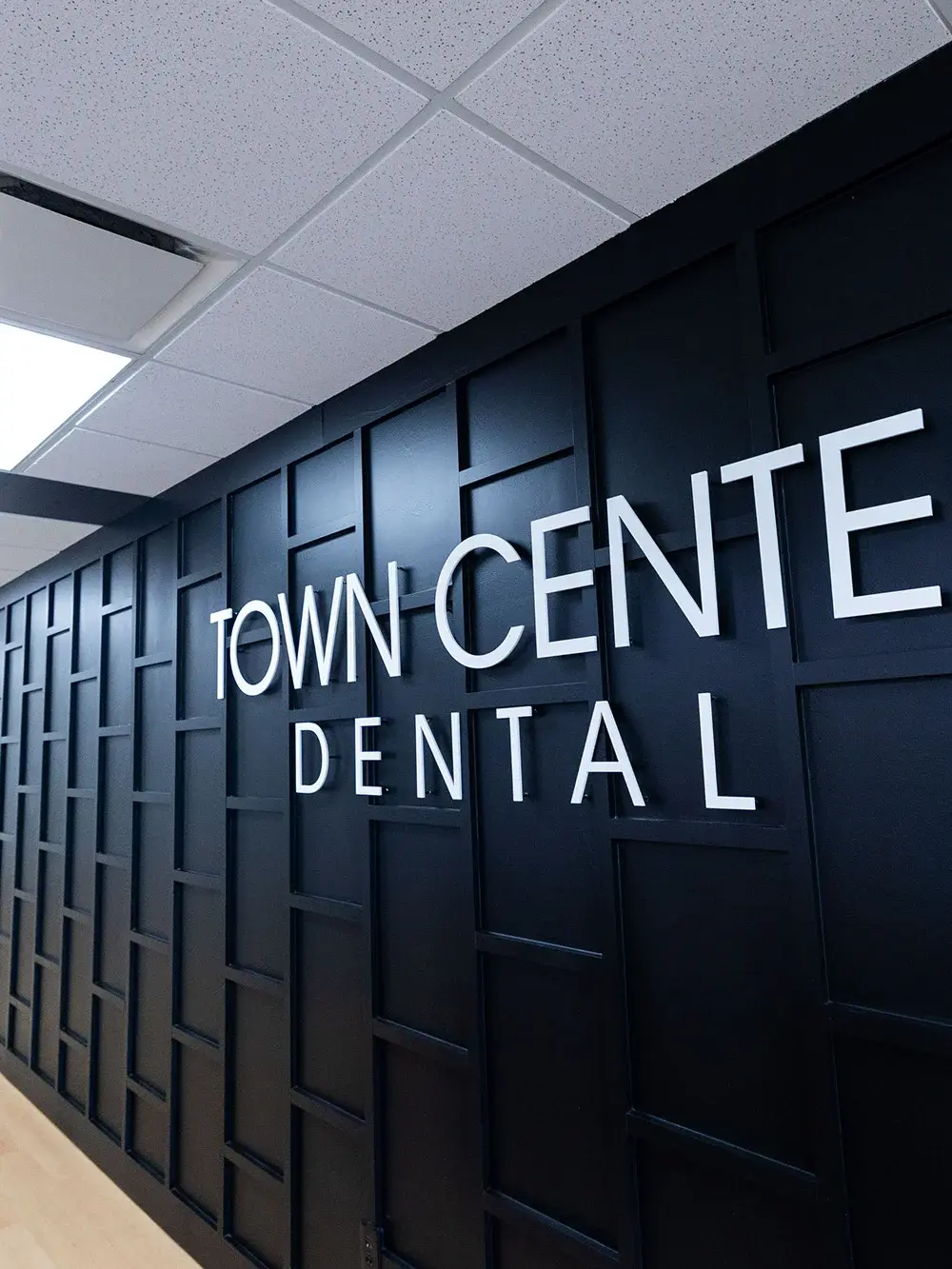 Town Centre Dental logo.